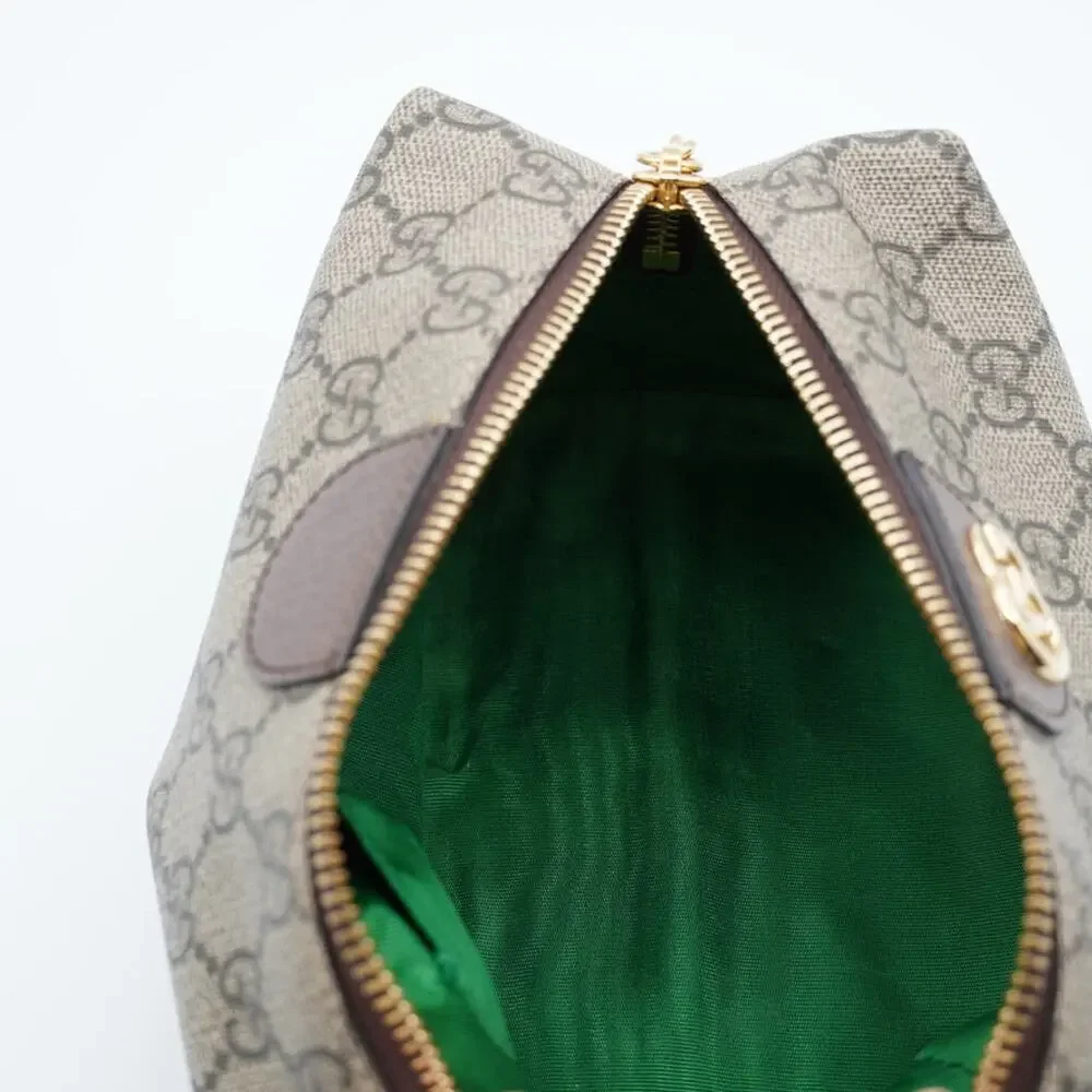 Gucci GG Supreme Monogram Canvas Ophidia Cosmetic Case - Picture 5 of 11